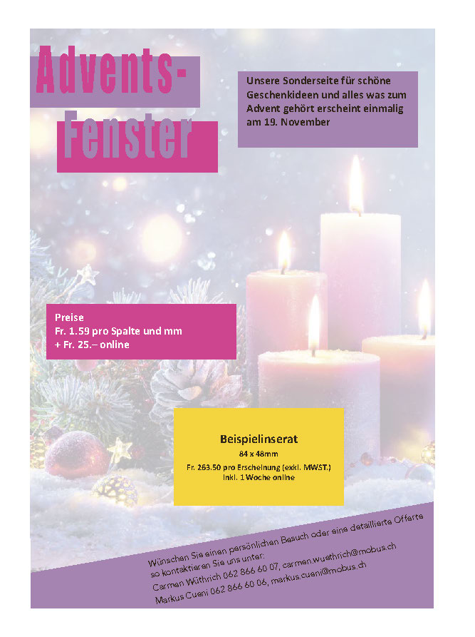 Advents-Fenster