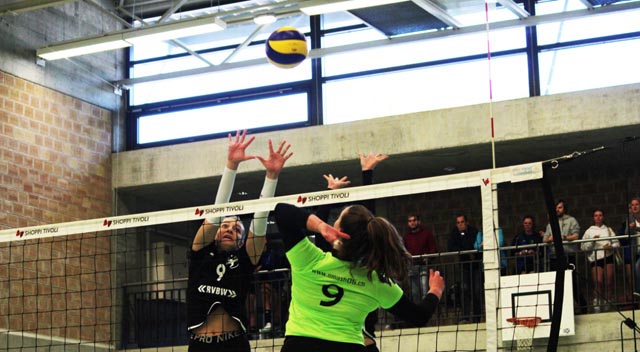 Action ist bei den Spielen der Smasher der 3.-Liga-Girls dabei - und (hoffentlicht) kommt der Erfolg bald. Foto: zVg