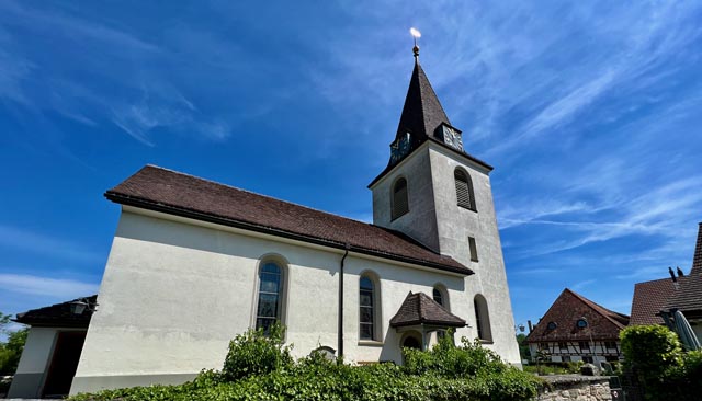 Die schöne reformierte Kirche von Berg am Irchel. Foto: zVg